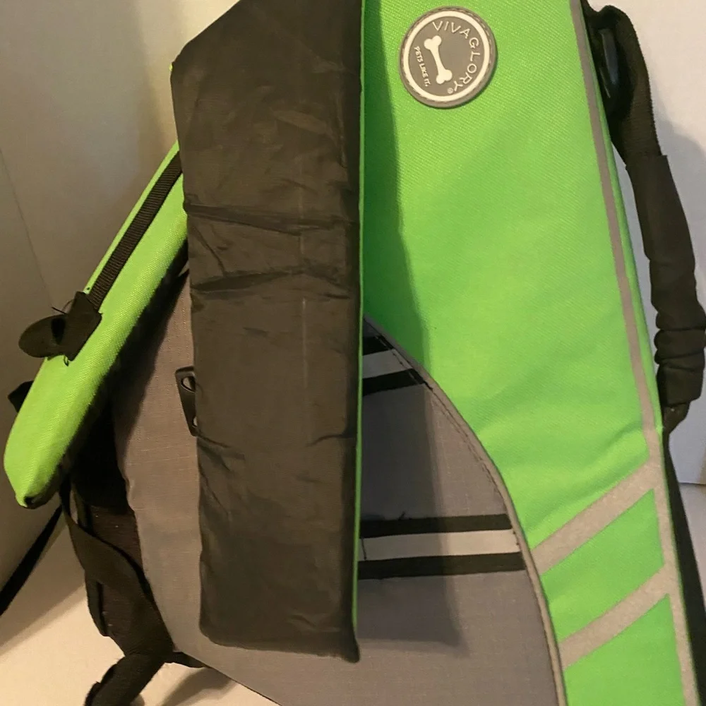 Green and Gray M Backpack